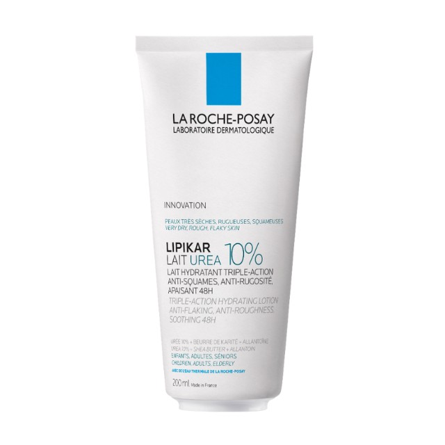 LA ROCHE POSAY -  Lipikar Lait Urea 10% Triple Action Hydrating Lotion | 200ml