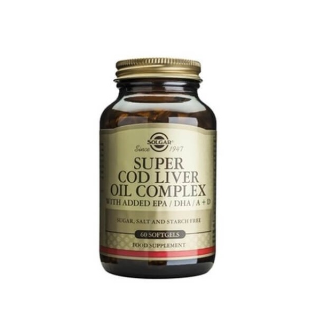 SOLGAR - Super Cod Liver Oil Complex | 60caps