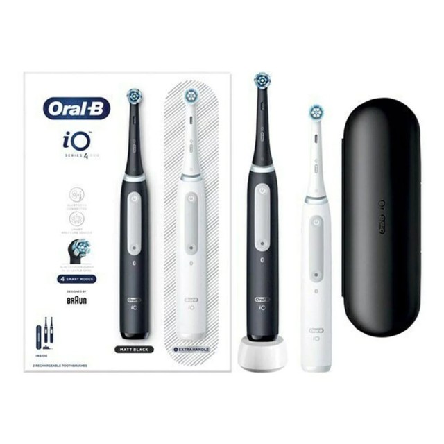 ORAL B - iO Series 4 Duo Black & White | 2τμχ