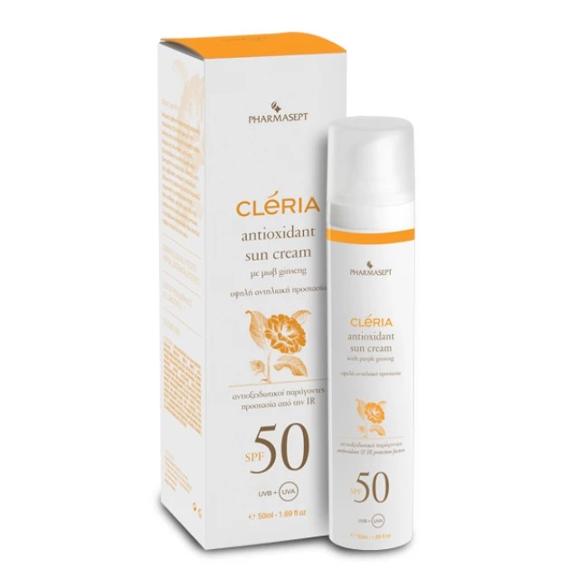 Pharmasept Cleria Antioxidant Sun Cream SPF50 50ml