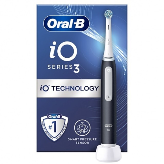 Oral B iO Series 3 Black Ηλεκτρική Οδοντόβουρτσα