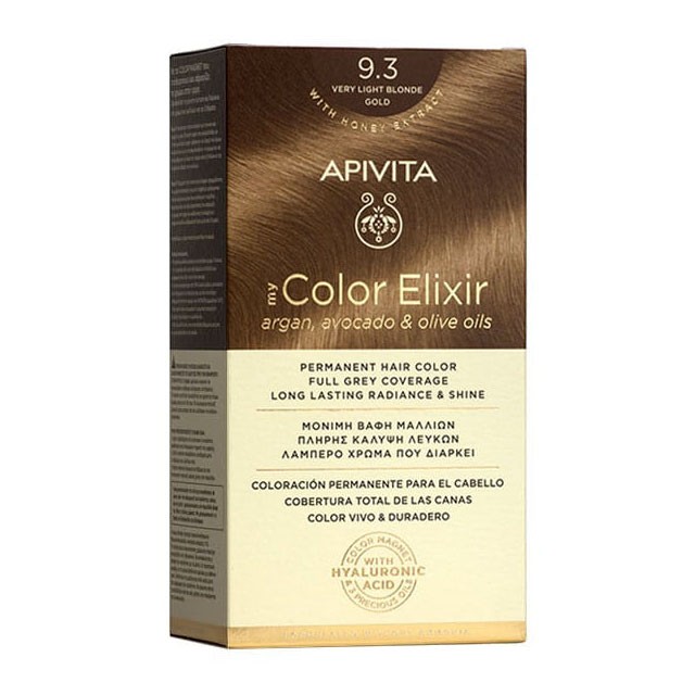 APIVITA - My Color Elixir 9.3 Ξανθό Πολύ Ανοιχτό Χρυσό