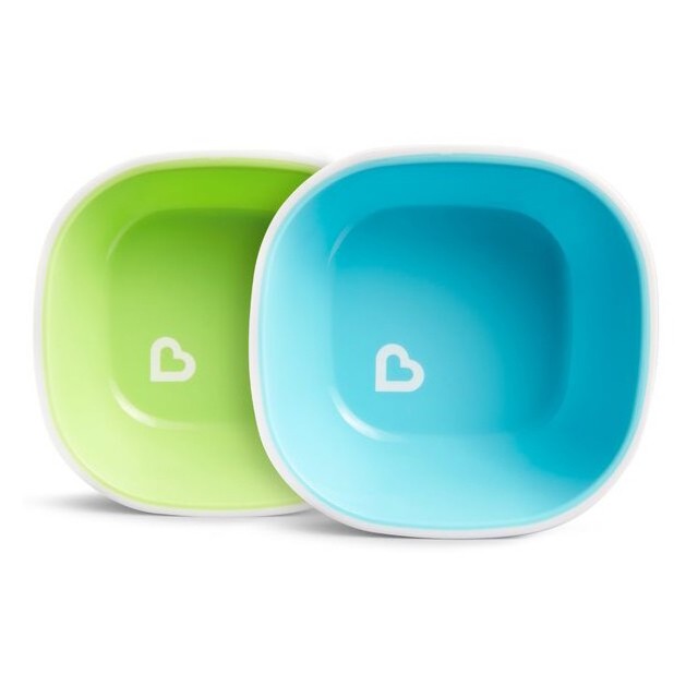 MUNCHKIN - Splash Bowls 6m+ Blue-Green | 2τμχ