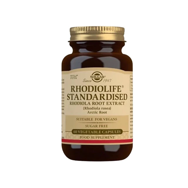 SOLGAR - Rhodiolife Standardised Rhodiola Root Extract | 60 veg.caps