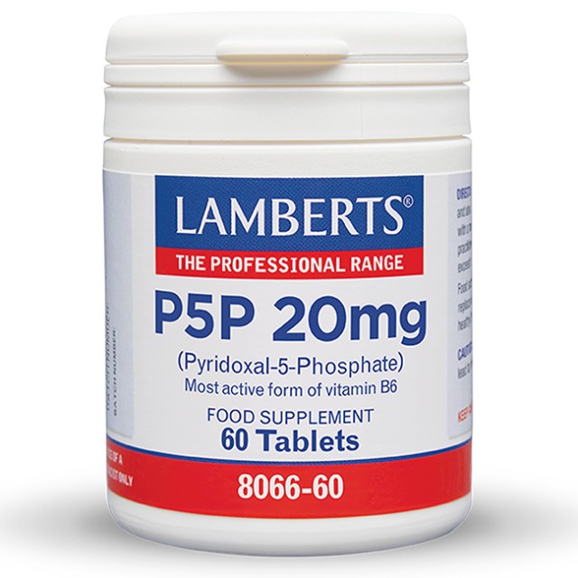 Lamberts P5P 20mg 60Tabs