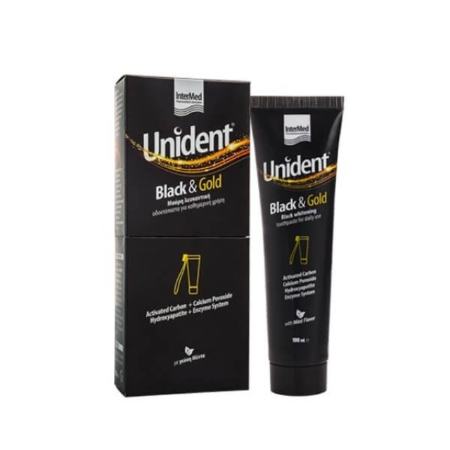 INTERMED - UNIDENT Black & Gold Toothpaste | 100ml