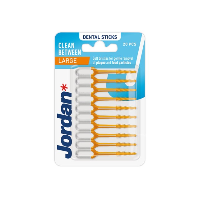JORDAN - Clean Between Sticks Large (20τμχ)