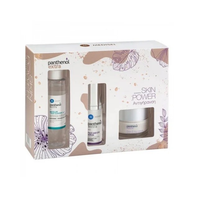 PANTHENOL Extra - PROMO Micellar True Cleanser 3in1 (100ml) & Face & Eye Serum (30ml) & Day Cream SPF15 (50ml)