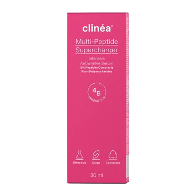 Clinea - Multi-Peptide Supercharger Αντιρυτιδικός Ορός Προσώπου 30ml