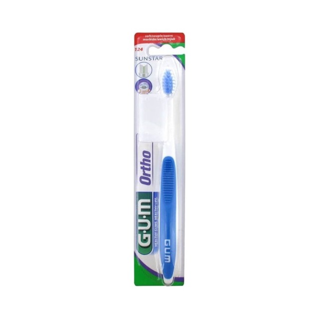GUM - 124 Ortho Οδοντόβουρτσα | 1τμχ