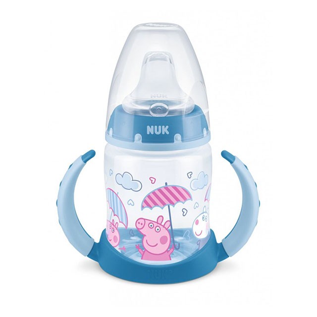 NUK - Peppa Pig First Choice Blue Μπιμπερό εκπαίδευσης Temperature Control 6-18months | 150ml