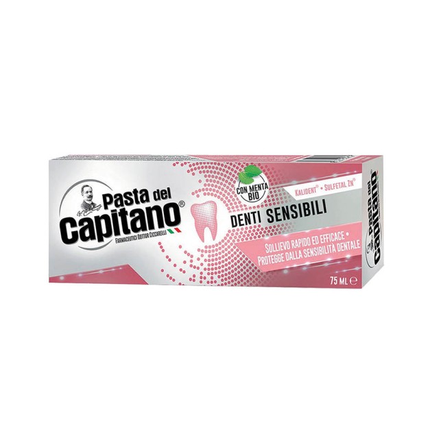 PASTA DEL CAPITANO - Sensitive Teeth Toothpaste | 75ml