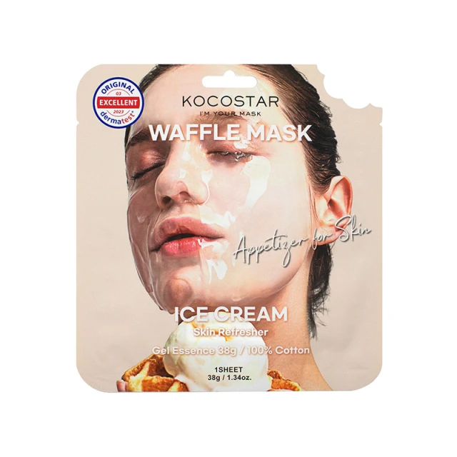 KOCOSTAR - Waffle Mask Ice Cream | 1τμχ