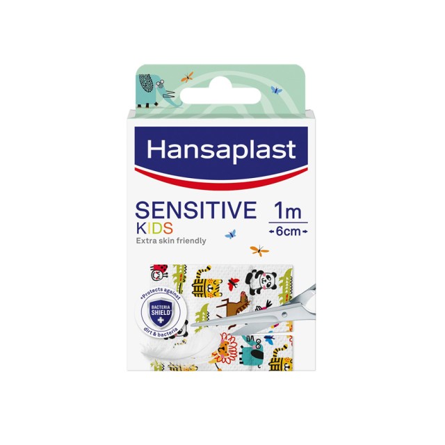 HANSAPLAST - Sensitive Kids Animals Παιδικά Αυτοκόλλητα Επιθέματα 1mx6cm | 10τμχ