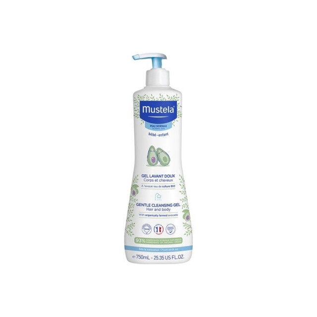 MUSTELA - Gentle Cleansing Gel Hair and Body | 750ml