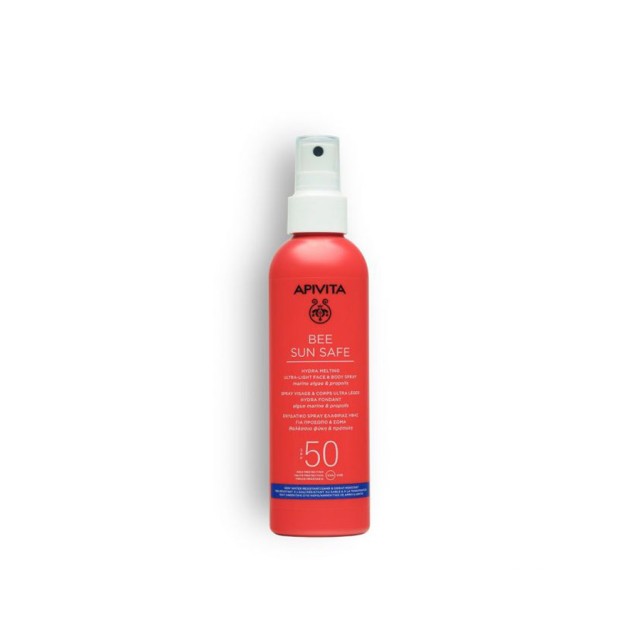 APIVITA - Bee Sun Safe Hydra Melting Ultra Light Face & Body Spray SPF50 | 200ml