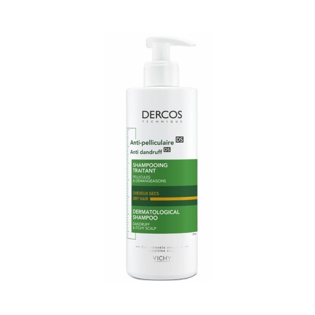 VICHY - Dercos Anti-dandruff Dry Hair Shampoo | 390ml