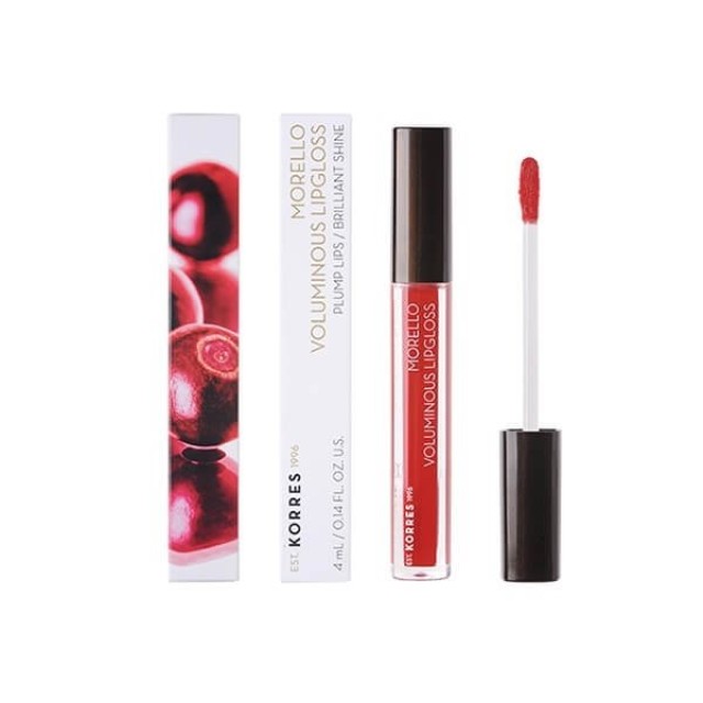 KORRES - Morello Voluminous Lipgloss No54 Real Red | 4ml