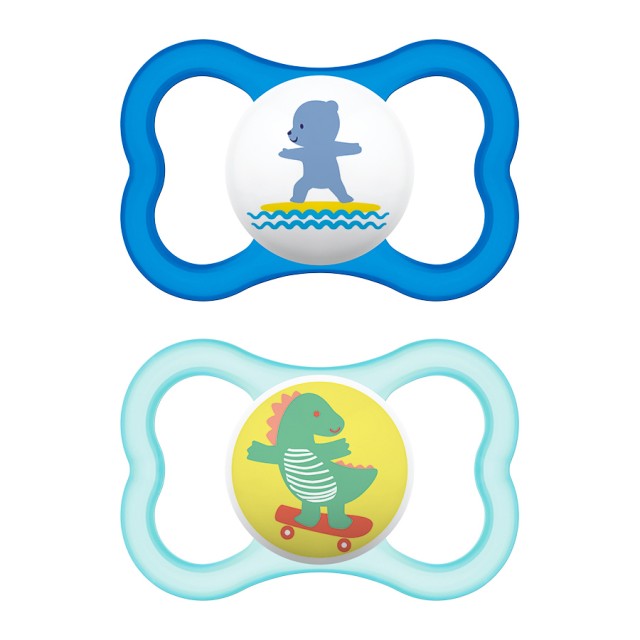 MAM - Air Πιπίλα Σιλικόνης Boy 6-16m | 2τμχ