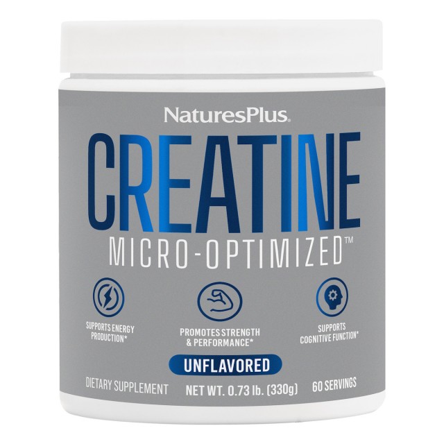 Natures Plus Creatine Monohydrate Unflavoured 330gr
