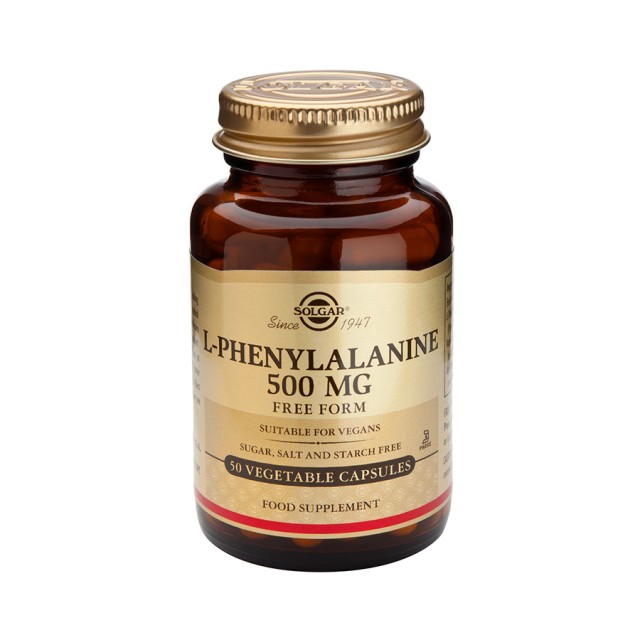 SOLGAR - L Phenylalanine 500mg | 50veg caps