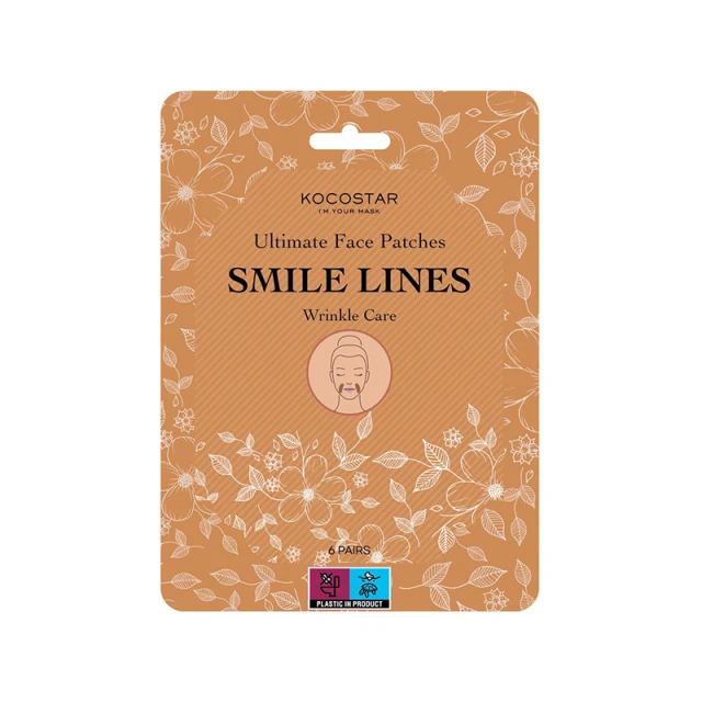 Kocostar Ultimate Face Patches Smile Lines Wrinkle Care 6τμχ