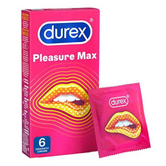 DUREX - Pleasure Max | 6 τμχ