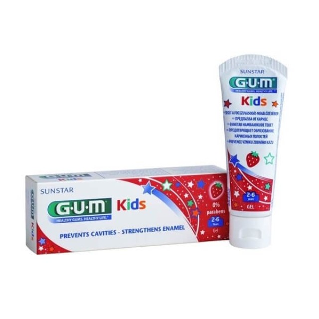 GUM - 3000 Kid 2-6 Toothpaste Φράουλα | 50ml