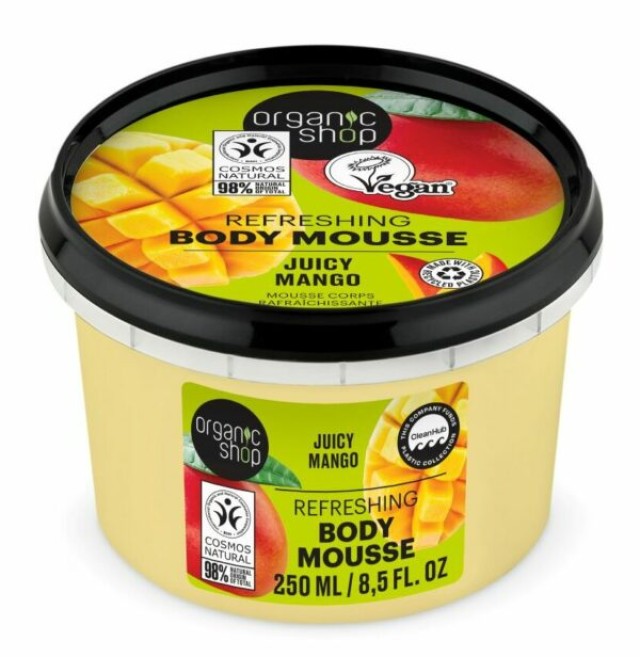 Natura Sibercia Body Mousse Juicy Mango, 250ml