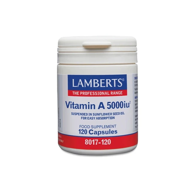 LAMBERTS - Vitamin A 5000iu| 120caps