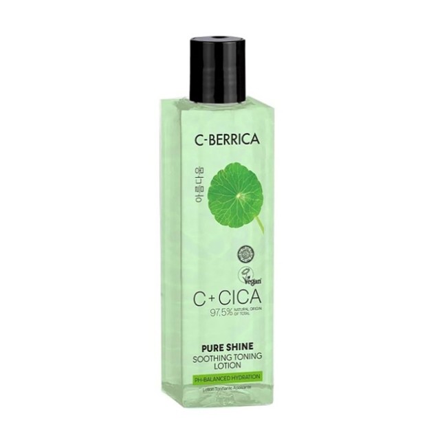 Natura Siberica C+Cica C-Berrica Pure Shine Soothing Toning Lotion - Καταπραϋντική Τονωτική Λοσιόν, 150ml
