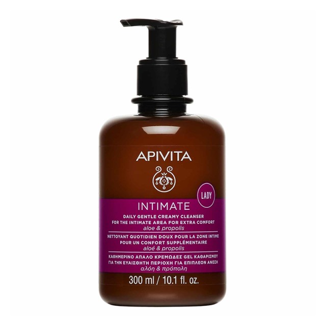 APIVITA - Intimate Care Lady Gentle Foam Cleanser με Αλόη & Πρόπολη | 300ml