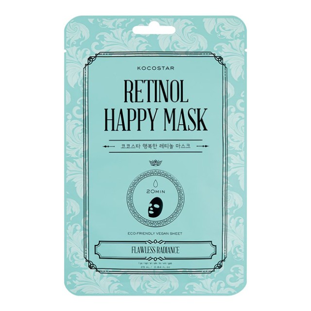 Kocostar Retinol Happy Mask Μάσκα Προσώπου με Ρετινόλη, 1τεμ