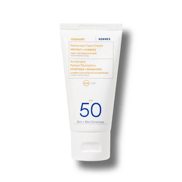 KORRES - Yoghurt Αντηλιακή Κρέμα Προσώπου Γιαούρτι SPF50 50ml