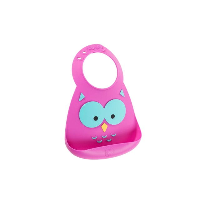 MAKE MY DAY - Baby Bib Owl | 1τμχ