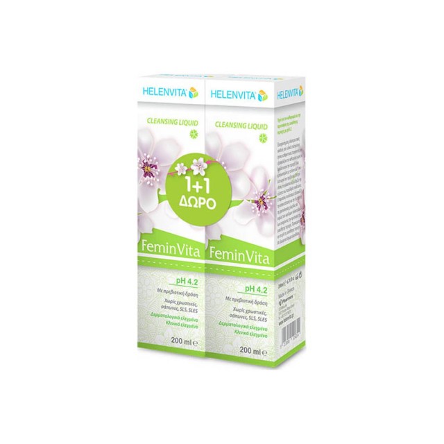 HELENVITA - Feminvita Cleansing Liquid pH4.2 (2x200ml)