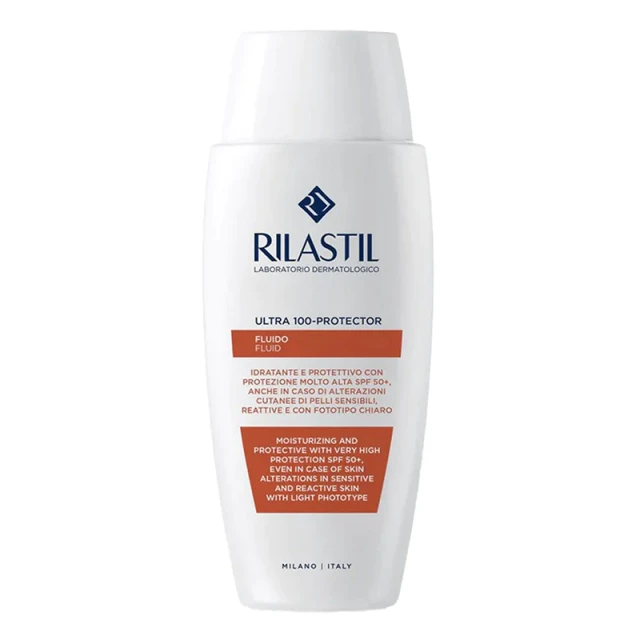 Rilastil Ultra 100-Protector Αντηλιακή Λοσιόν Προσώπου και Σώματος SPF50 50ml