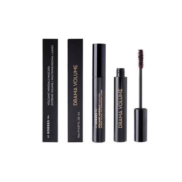 KORRES - Volcanic Minerals Mascara Drama Volume Plum Brown No02 | 11ml