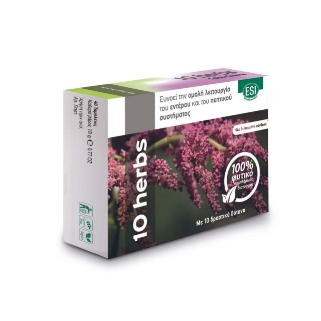 ESI - 10 Herbs Colon Cleanse 30tab