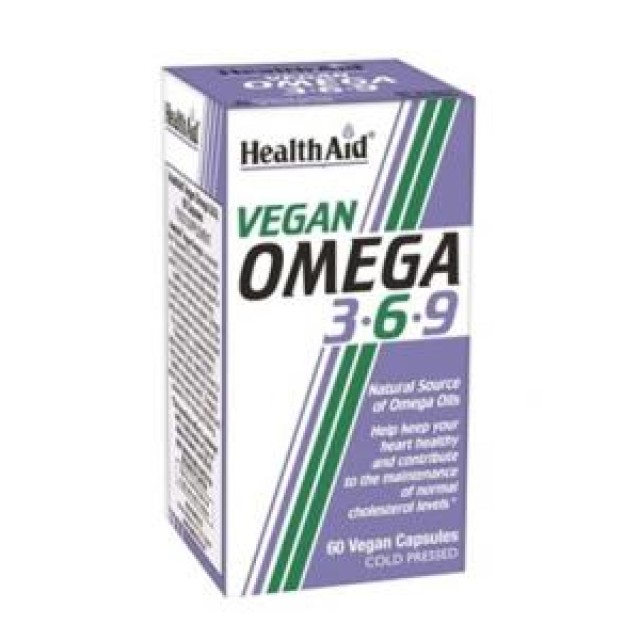 HEALTH AID - Vegan Omega 3-6-9 | 60 caps