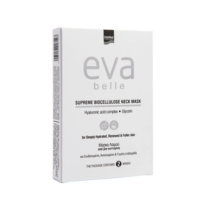 INTERMED - Eva Belle Supreme Biocellulose Neck Mask | 2x15ml