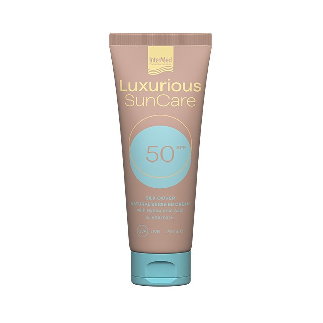 LUXURIOUS - Sun Care Silk Cover BB Natural Beige Cream SPF50+ | 75ml