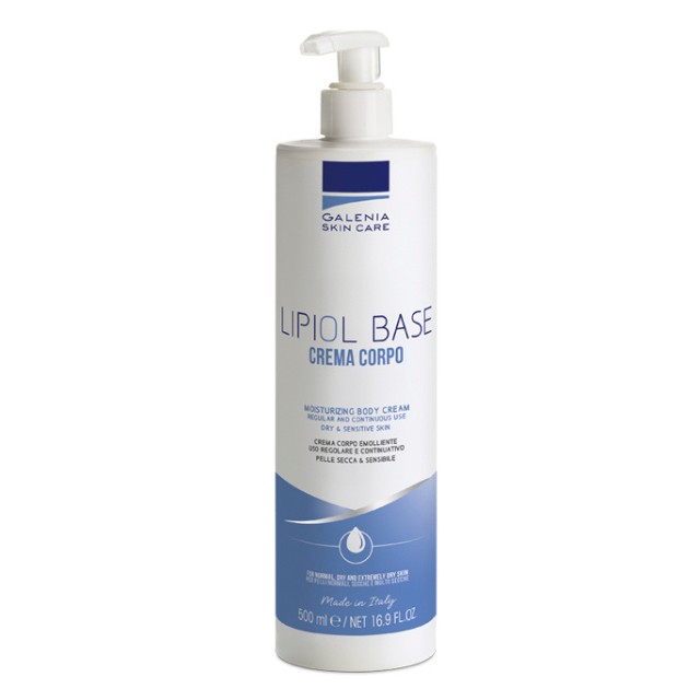 Galenia Skin Care Lipiol Base Moisturizing Body Cream Ενυδατική Κρέμα Σώματος 500ml