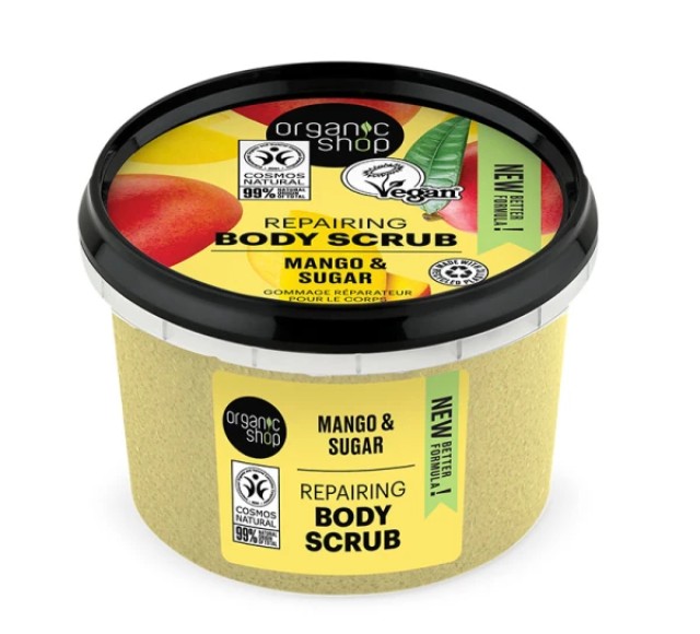 NATURA SIBERICA -  Organic Shop Body Scrub Kenyan Mango | 250ml