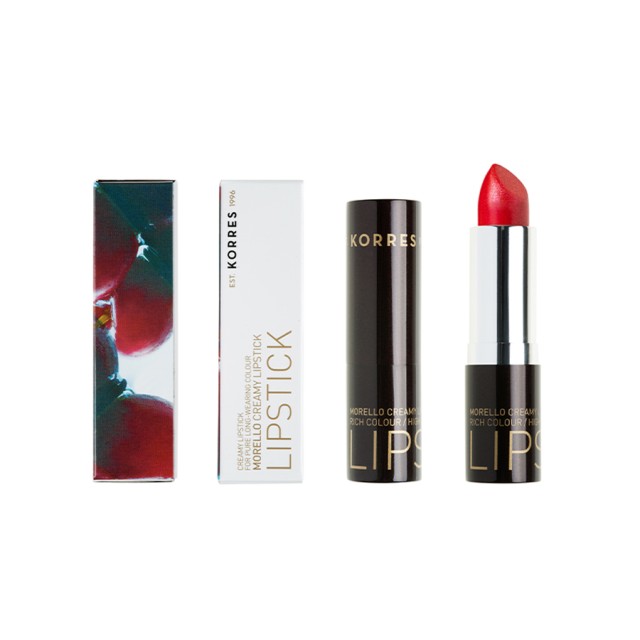 KORRES - Morello Creamy Lipstick No52 Red Satin | 3.5ml