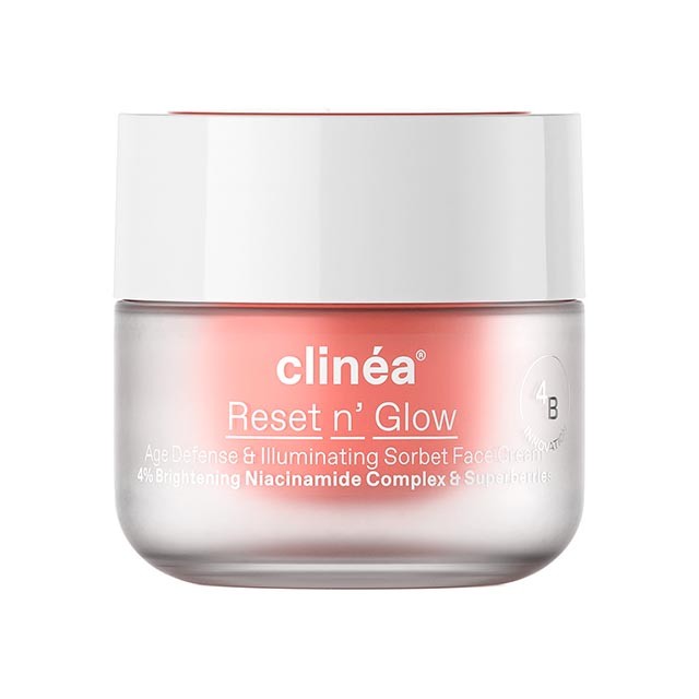 CLINEA - Reset n’ Glow Sorbet Κρέμα Προσώπου Αντιγήρανσης και Λάμψης | 50ml