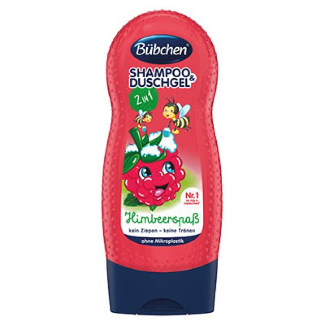 BUEBCHEN - Kids Shampoo & Showergel Raspberry Fun | 230ml