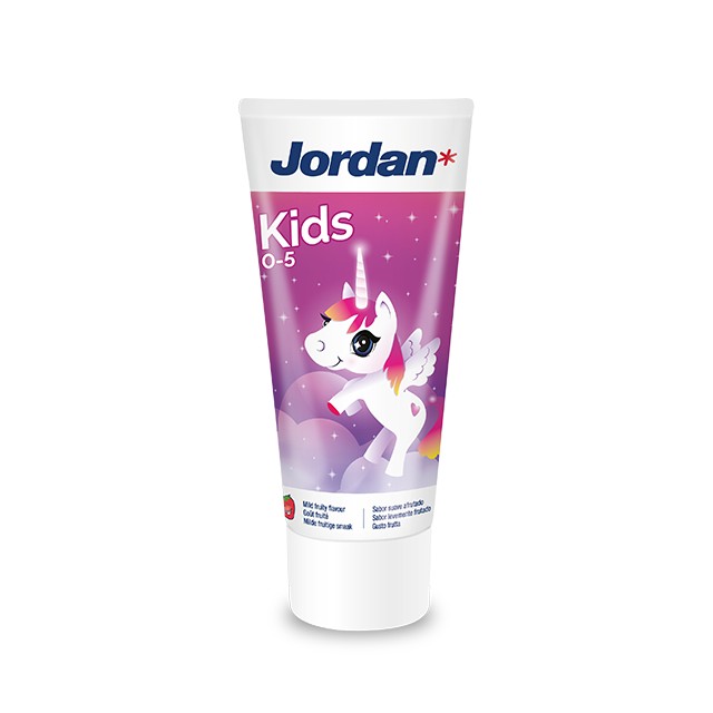 JORDAN - Kids Toothpaste 0-5years Unicorn Παιδική Οδοντόκρεμα  | 50ml