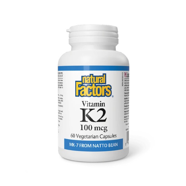 Natural Factors Vitamin K2 100 μg 60veg.caps