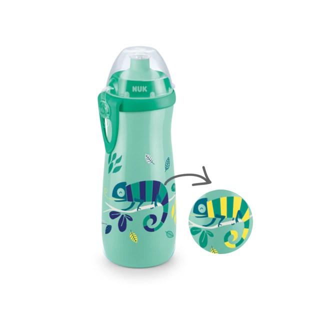 NUK - Sports Cup Changes Colour Green 24m+ | 450ml